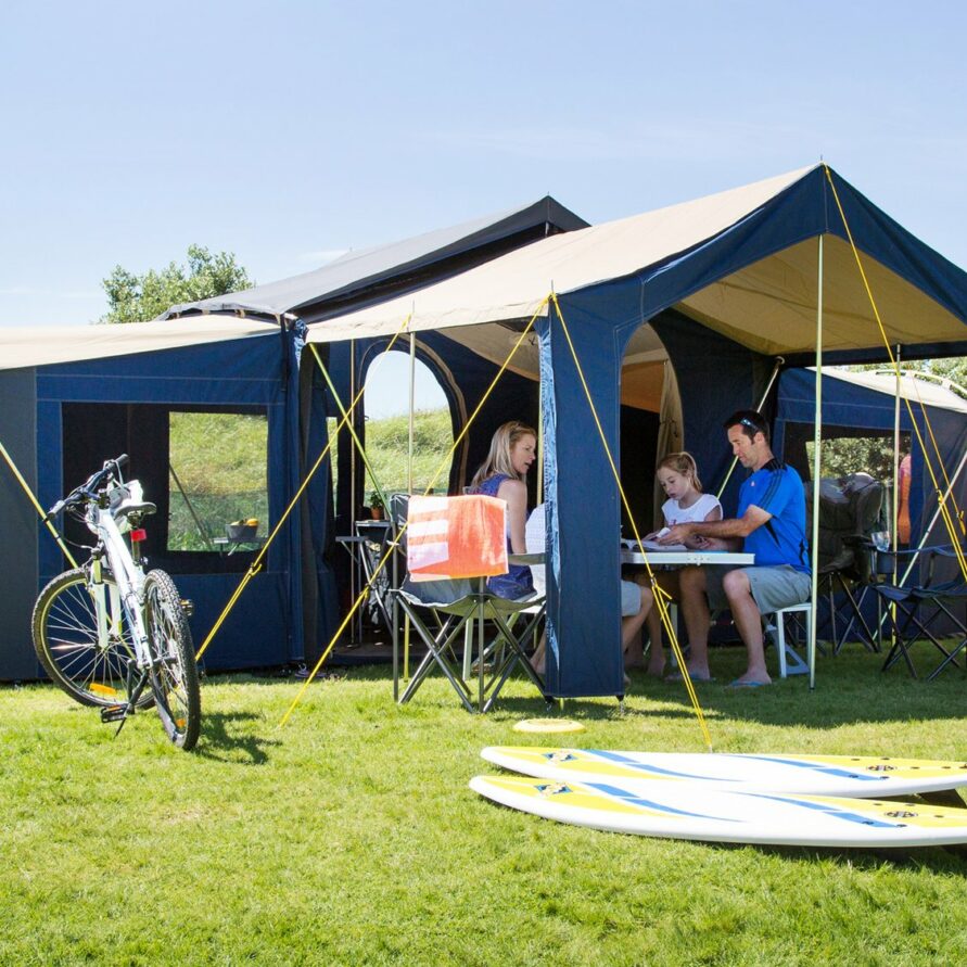 Non Powered Site for Tent, Caravans and Motorhomes
